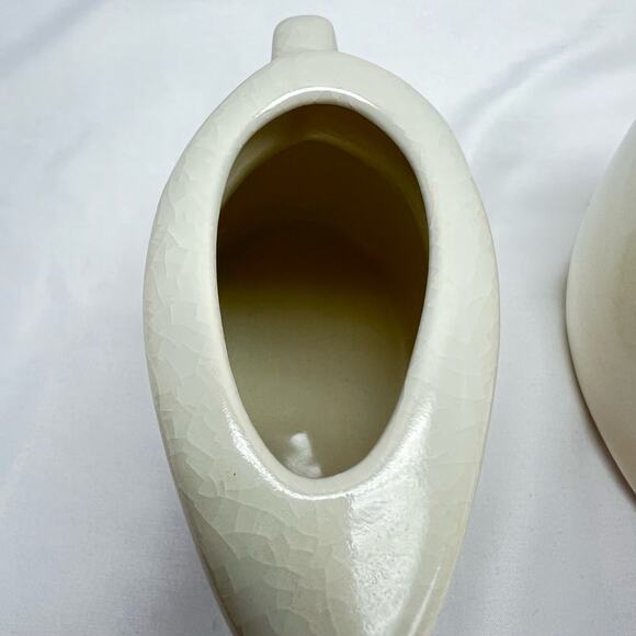 Michael Lambert Studio Dancing & Struttin Creamer & Sugar Set Signed Tan - Picture 7 of 15